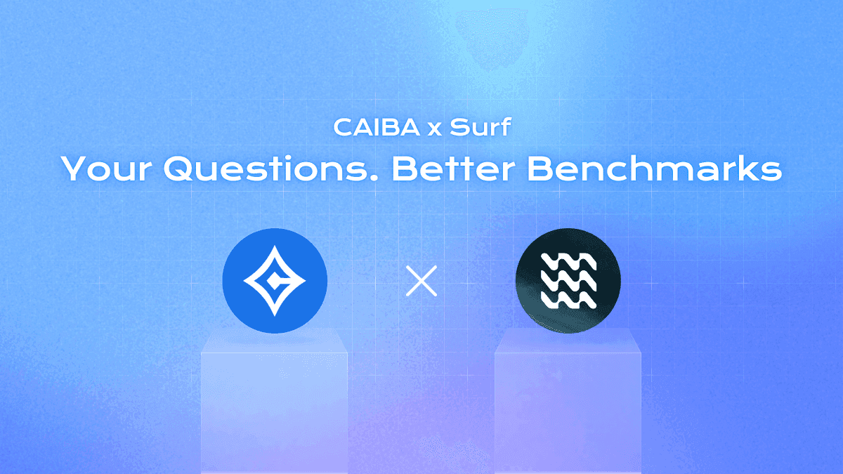 Your Questions. Better Benchmarks